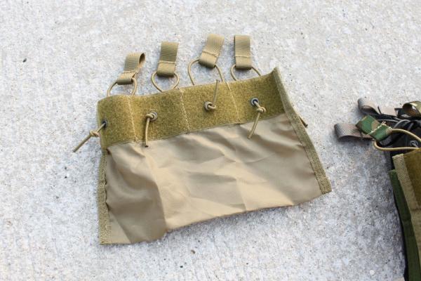 G TMC MP7 Inner Magazine Pouch for 6094 Plate Carrier ( Khaki )